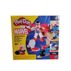 Marvel Play-Doh - Captain American Action Bike